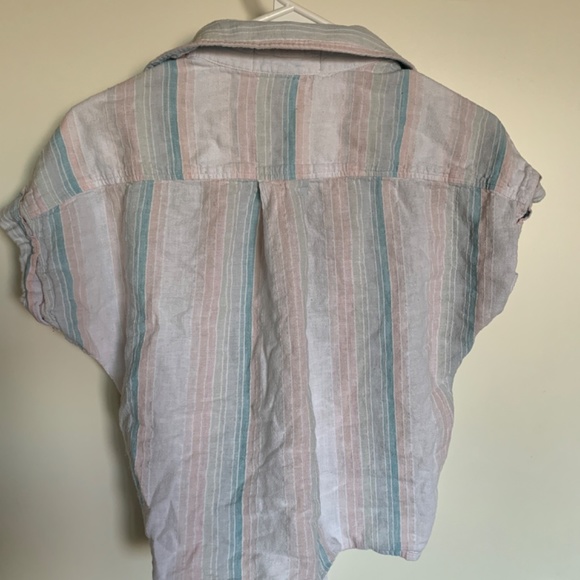 Pastel Tie-up CropTop - Picture 2 of 3